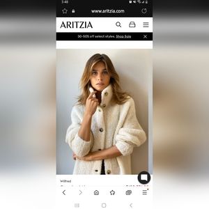 Wilfred Oversize Alpaca Cardigan